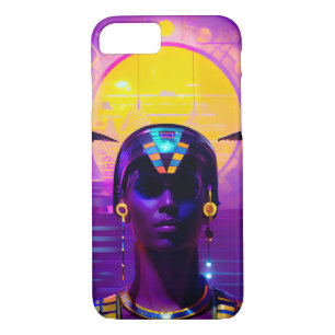 Synthwave Pharaoh iPhone 8/7 Case