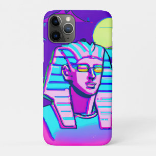 Synthwave Pharaoh iPhone 11 Pro Case