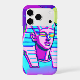 Synthwave Pharaoh iPhone 17 Pro Case
