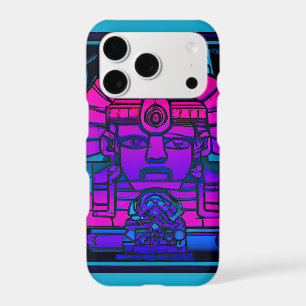Synthwave Pharaoh iPhone 17 Pro Case