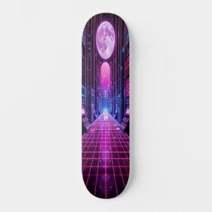 Synthwave Shred Edition 4 Skateboard