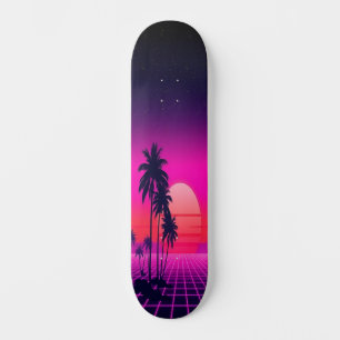 Synthwave Sunset: Edition 2 Skateboard