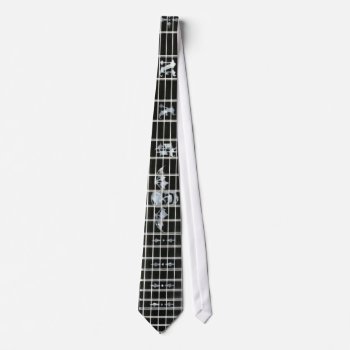 Synyster Guitar Fretboard Tie by customvendetta at Zazzle