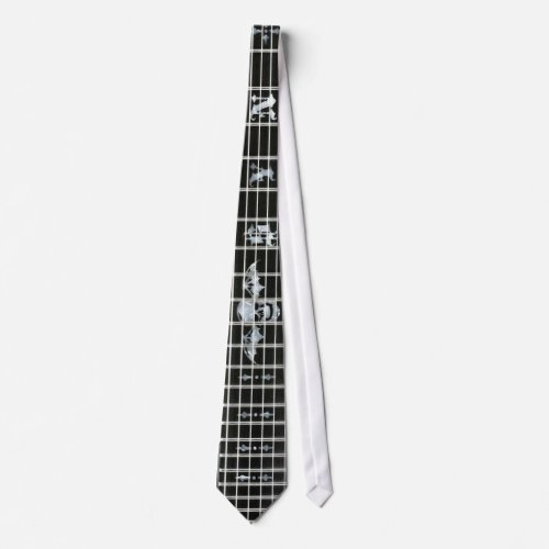 Synyster guitar fretboard tie