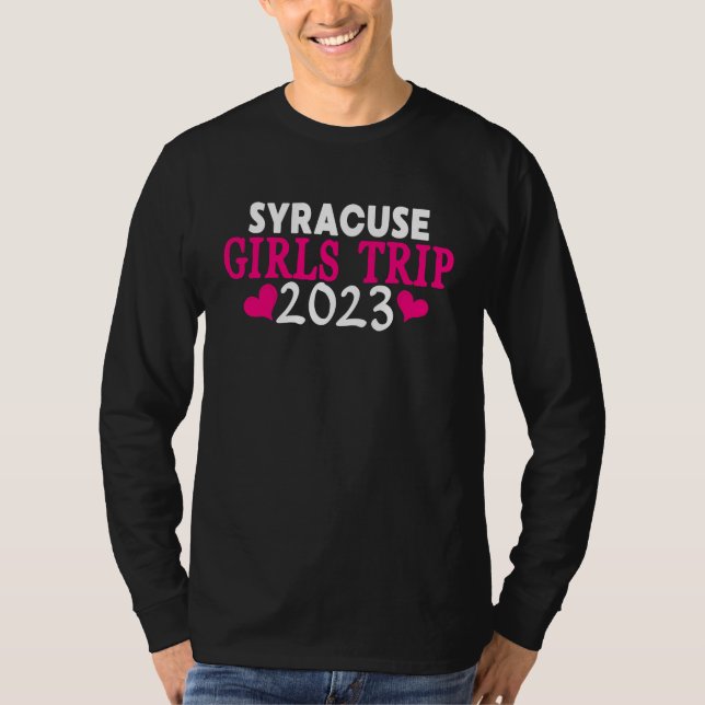 Syracuse Girls Trip  2023 Women's Bachelorette Par T-Shirt (Front)