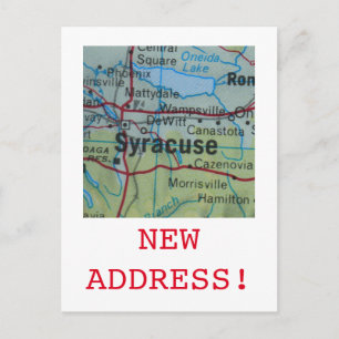 Syracuse New Address announcement