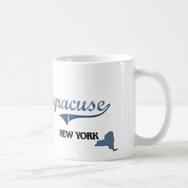 Syracuse New York City Classic Coffee Mug (Right)