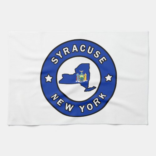 Syracuse New York Kitchen Towel