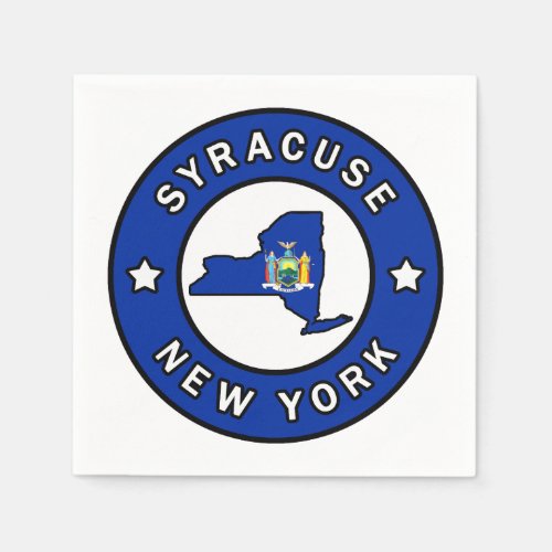 Syracuse New York Napkins