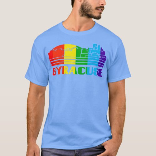 Syracuse Pride  Syracuse LGBT Gift LGBTQ Supporter T_Shirt