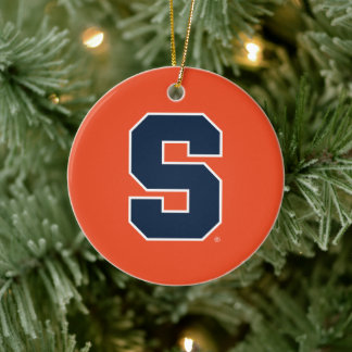 Syracuse University Ceramic Ornament