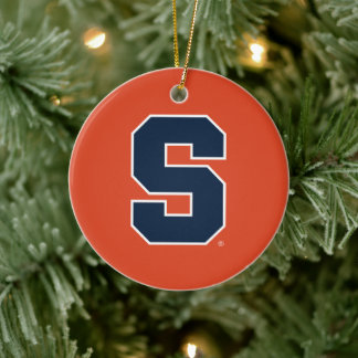 Syracuse University Ceramic Ornament