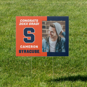 Syracuse University Graduate Graduation Sign