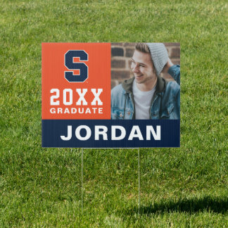 Syracuse University Graduate Graduation Sign