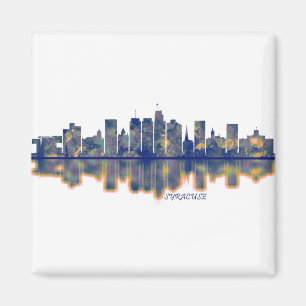Syracuse USA Skyline Magnet