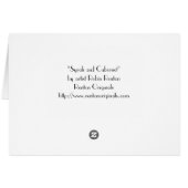 "Syrah and Cabernet" Cards (Back Horizontal)