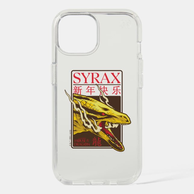Syrax New Year | 新年快乐 Speck iPhone Case (Front)