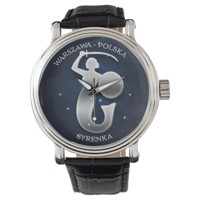 Syrenka - Warszawska - Polska Watch (Front)