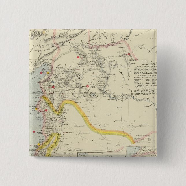 Syria 2 pinback button (Front)