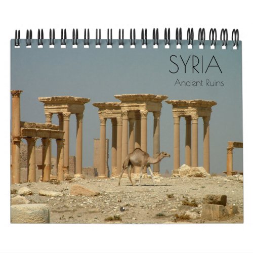 Syria _ Ancient Ruins 2024 Calendar