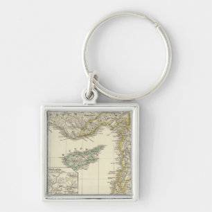 Syria and the neighboring keychain