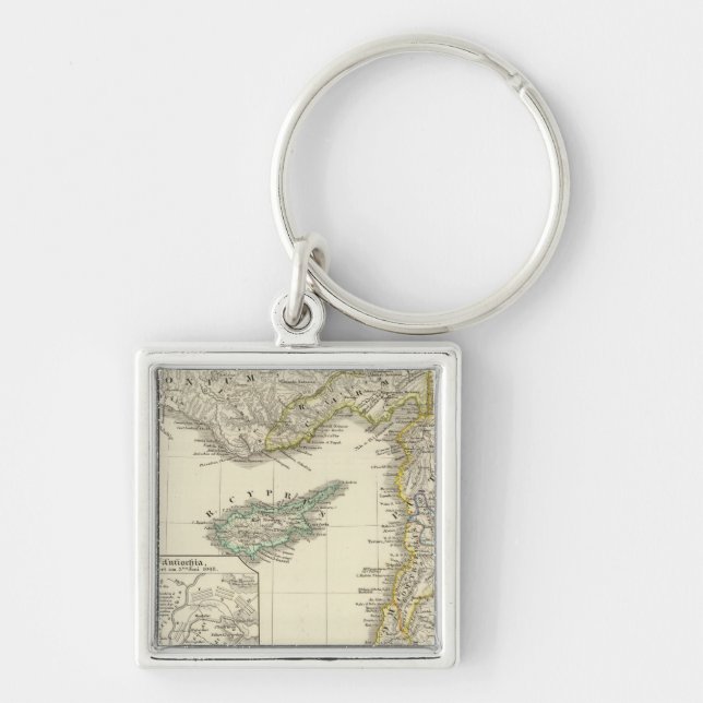 Syria and the neighboring keychain (Front)
