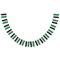 Syria bunting, wedding party banner, Syrian Flag