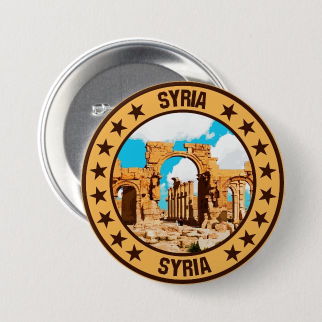 Syria                                              button (Front & Back)