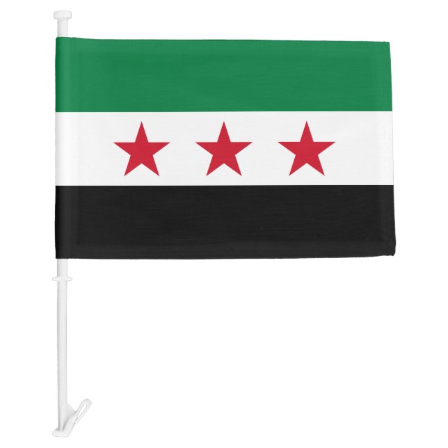 Syria Car Flag (Front)