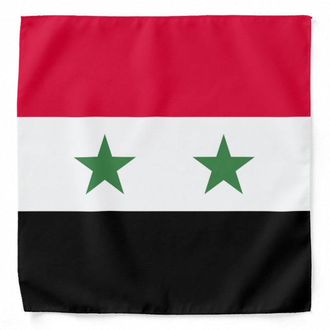 Syria flag bandana (Front)