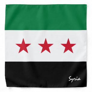 Syria Flag bandana, Syria fashion /sports Bandana