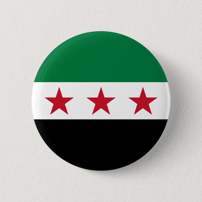 Syria Flag Button (Front)