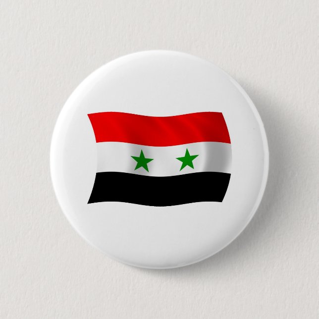 Syria Flag Button (Front)