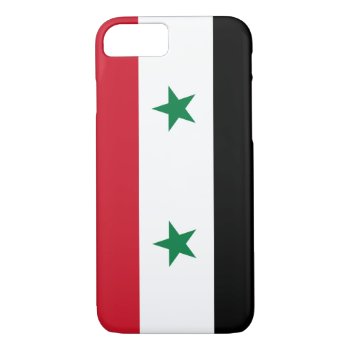 Syria Flag Iphone 8/7 Case by FlagWare at Zazzle
