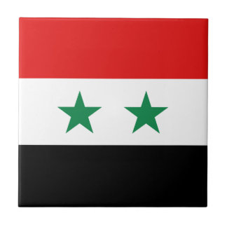 Syria Flag Ceramic Tile