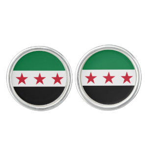 Syria Flag Cufflinks
