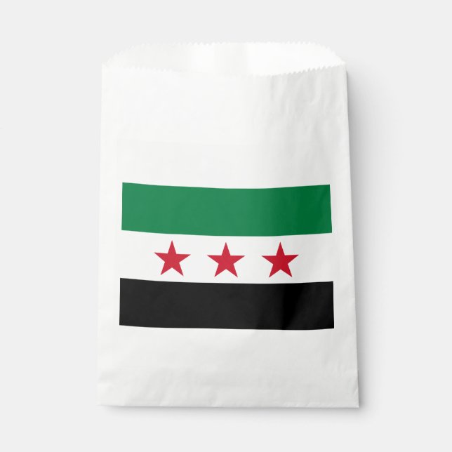 Syria Flag Favor Bag (Front)