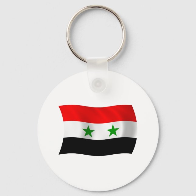 Syria Flag Keychain (Front)