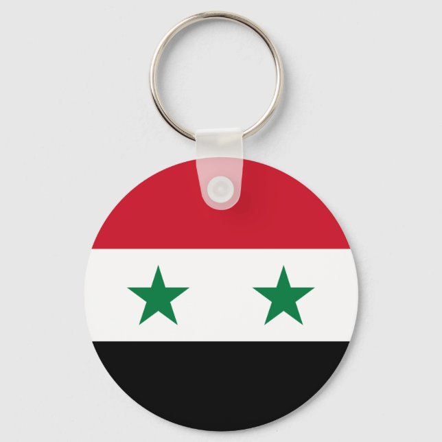 Syria Flag Keychain (Front)