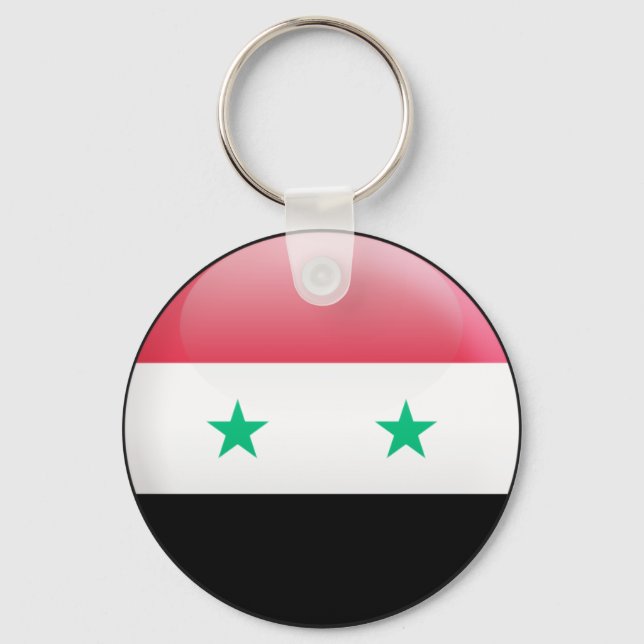 Syria Flag Keychain (Front)