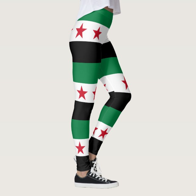 Syria Flag Leggings (Right)