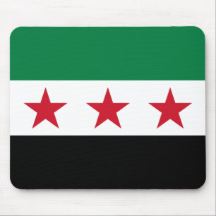 Syria Flag Mouse Pad