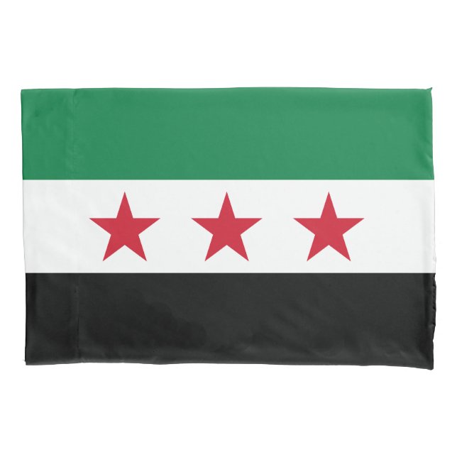 Syria Flag Pillow Case (Front)