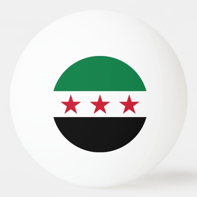 Syria Flag Ping Pong Ball (Front)