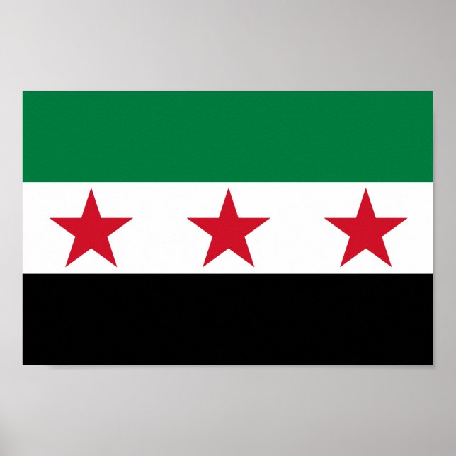 Syria Flag Poster (Front)