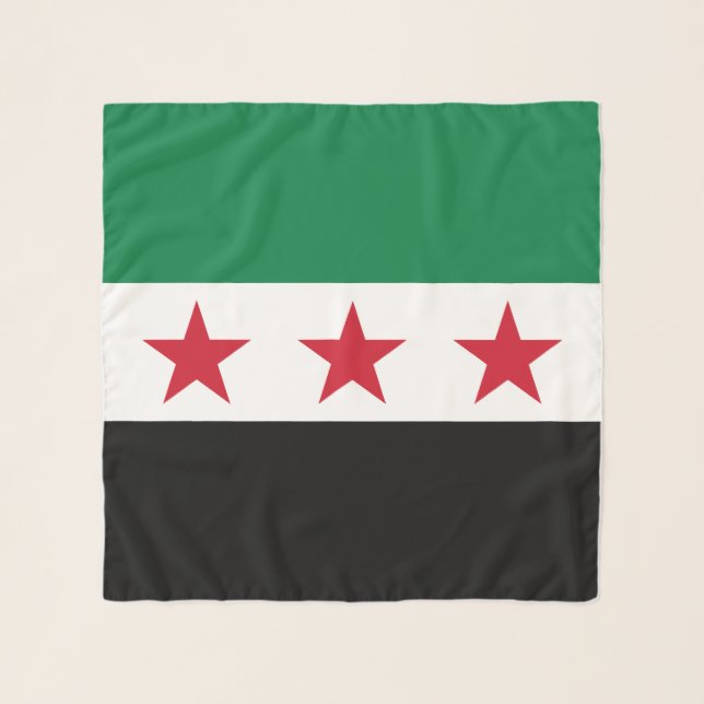 Syria Flag Scarf (Front)