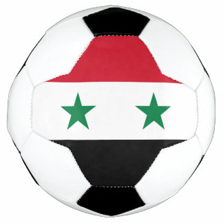 Syria Flag Soccer Ball