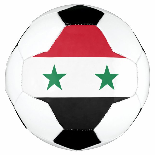 Syria Flag Soccer Ball (Front)