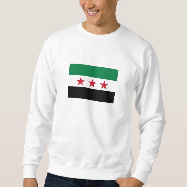 Syria Flag Sweatshirt (Front)