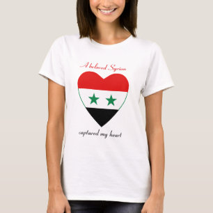 Syria Flag Sweetheart T-Shirt